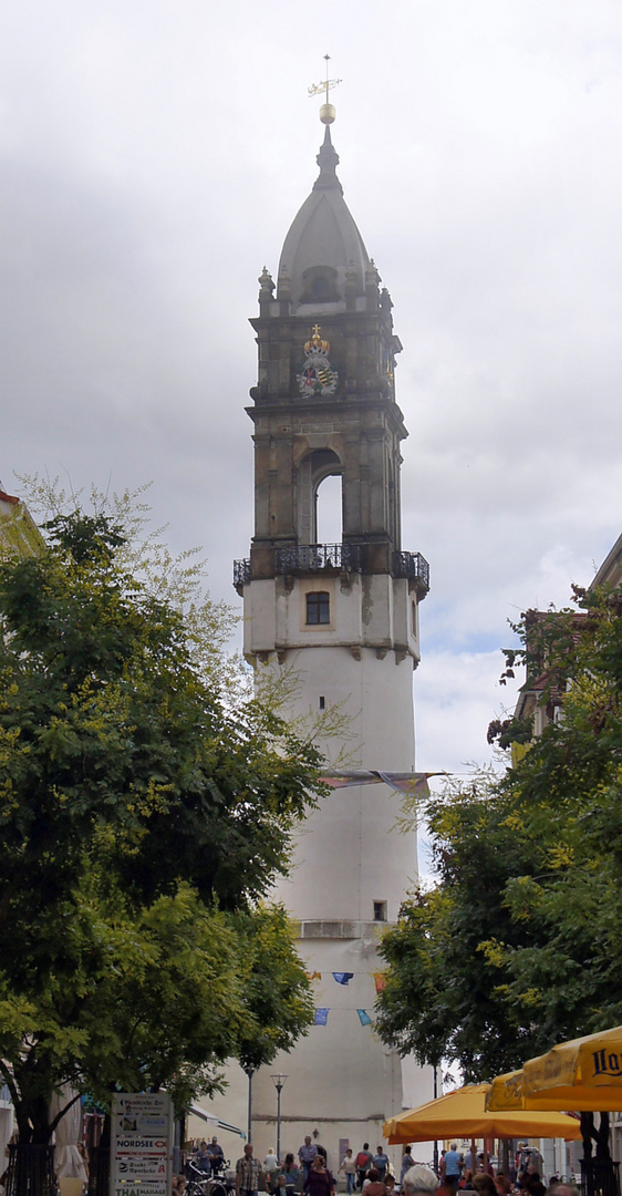 der Reichenturm IST schief .......