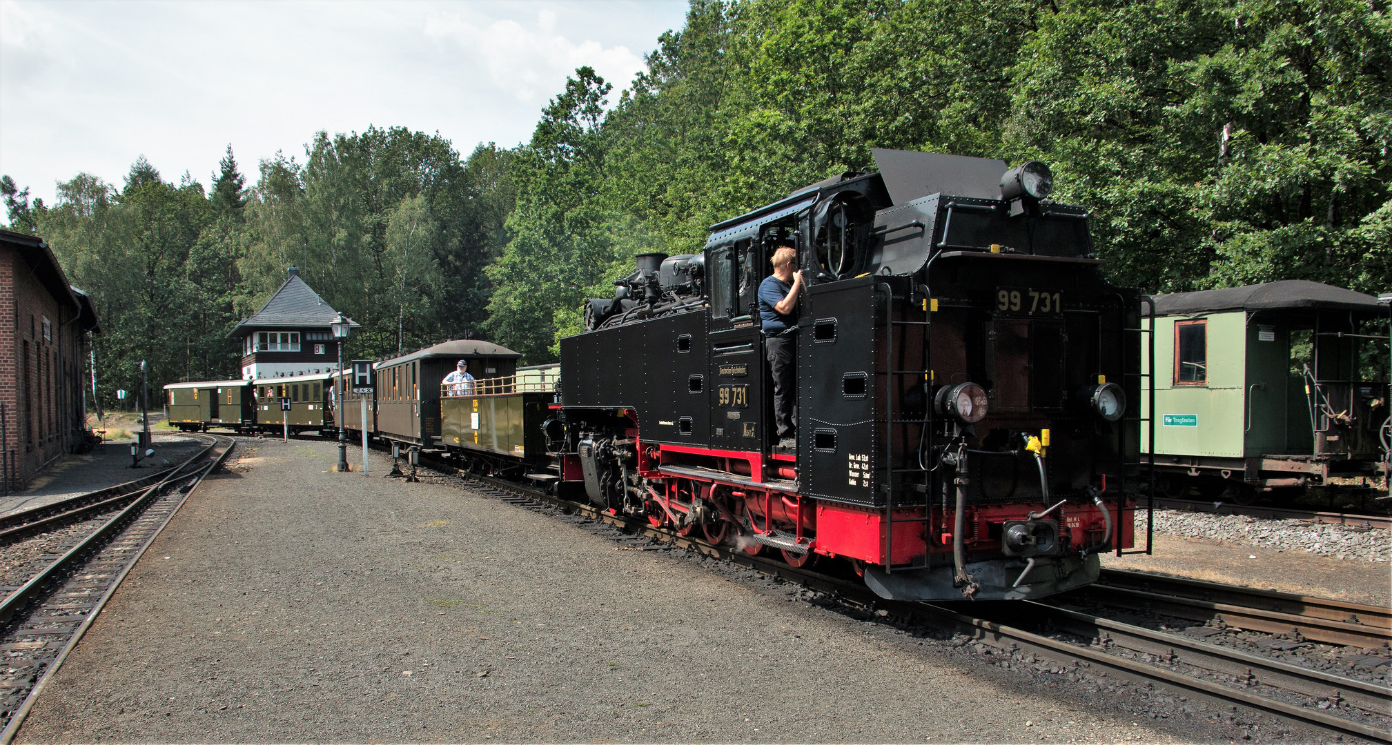 Der "Reichsbahnzug"...