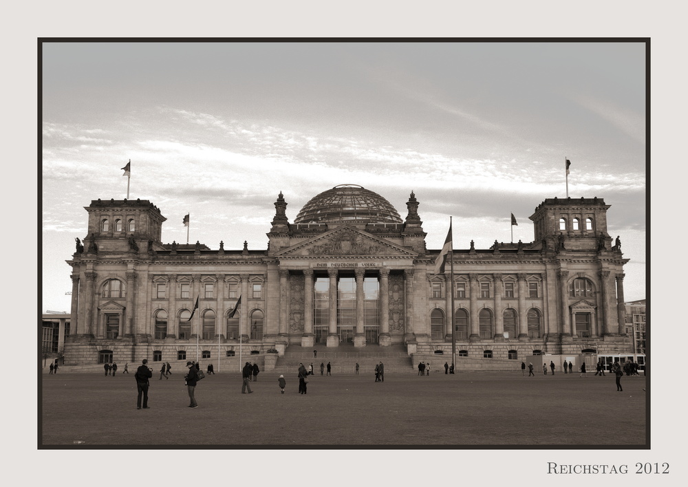 Der Reichstag 2012