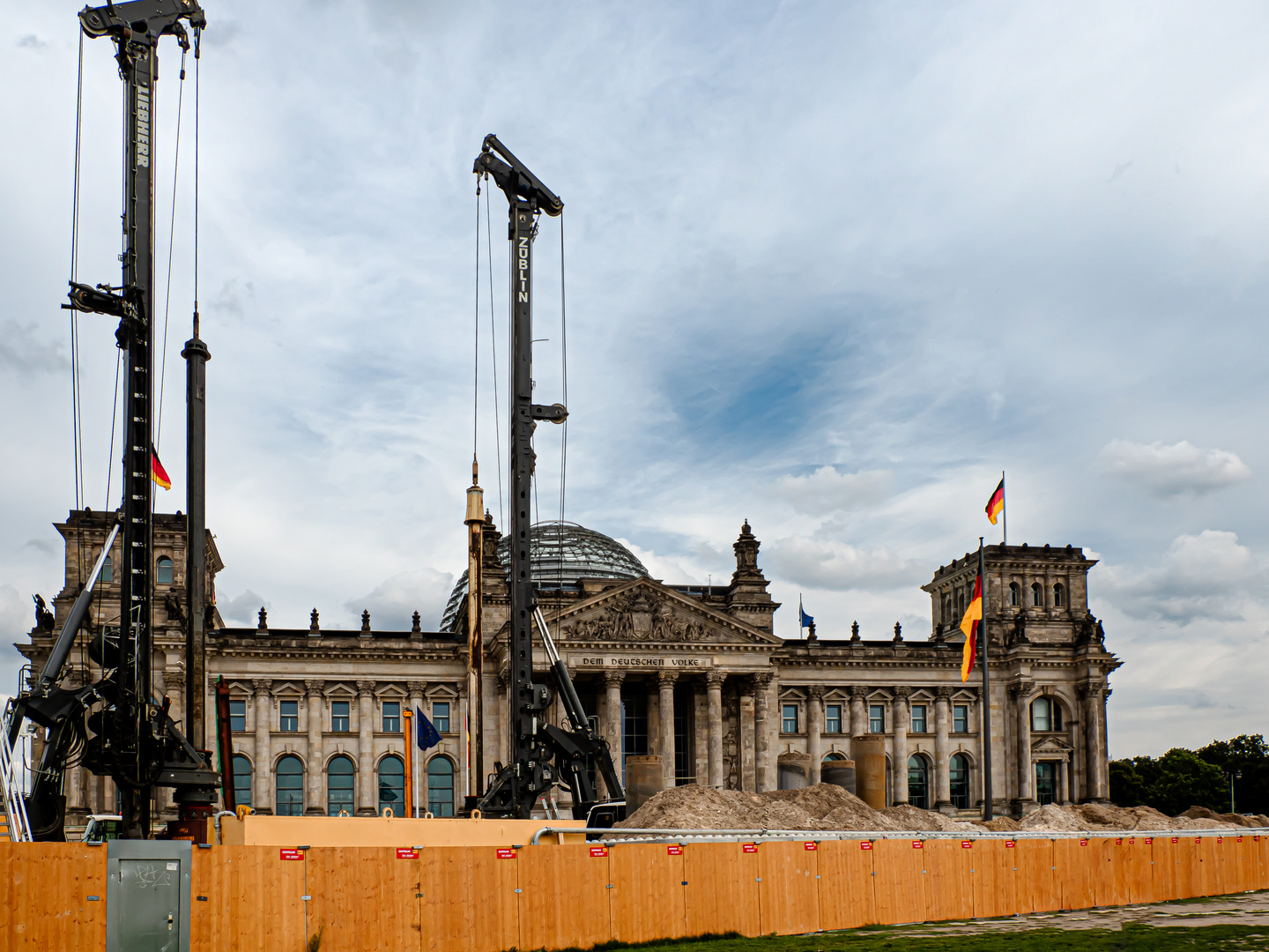 Der Reichstag……..