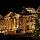 der Reichstag bei Nacht