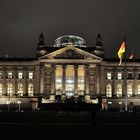 Der Reichstag bei Nacht