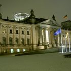 Der Reichstag im Winter