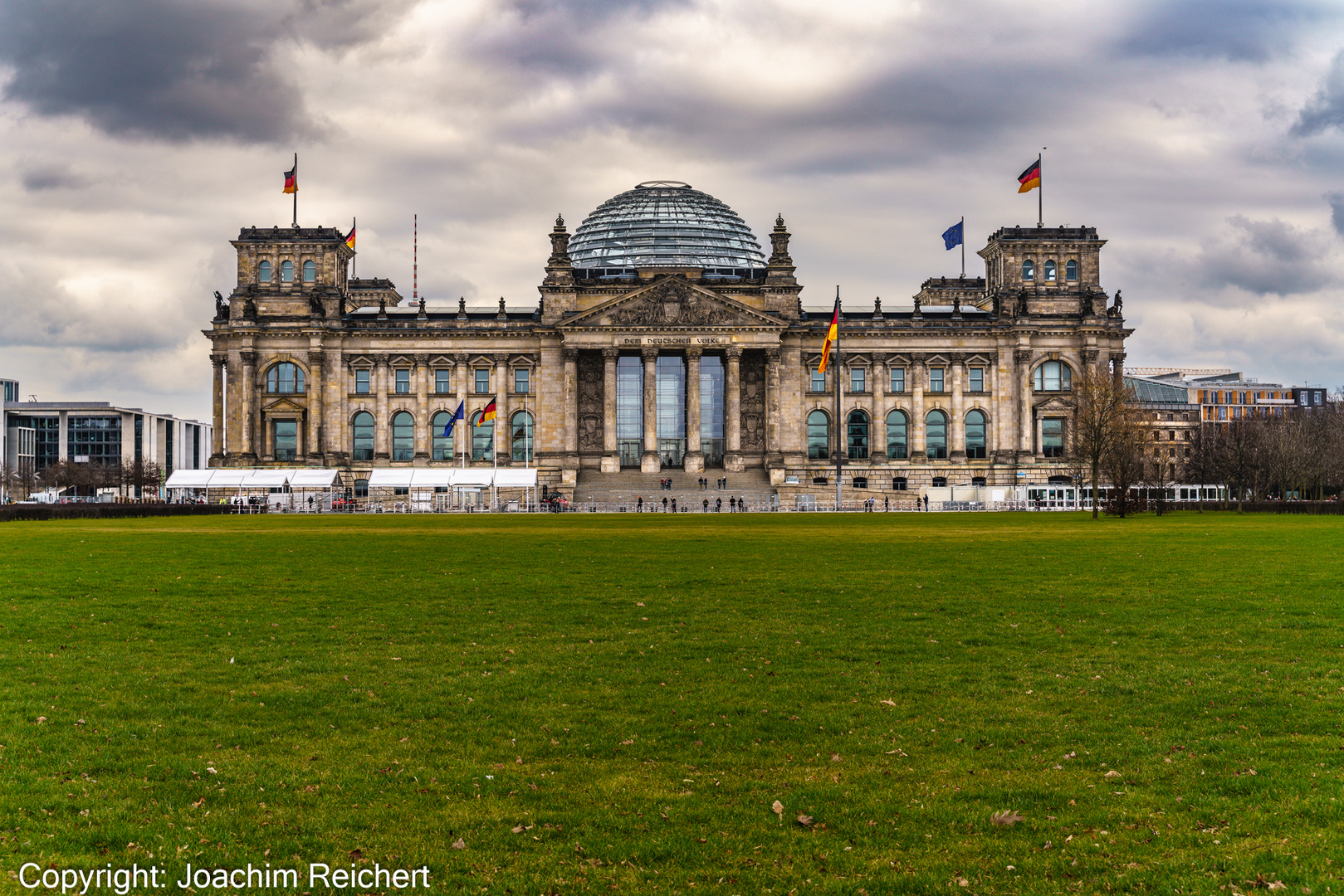 Der Reichstag in Berlin