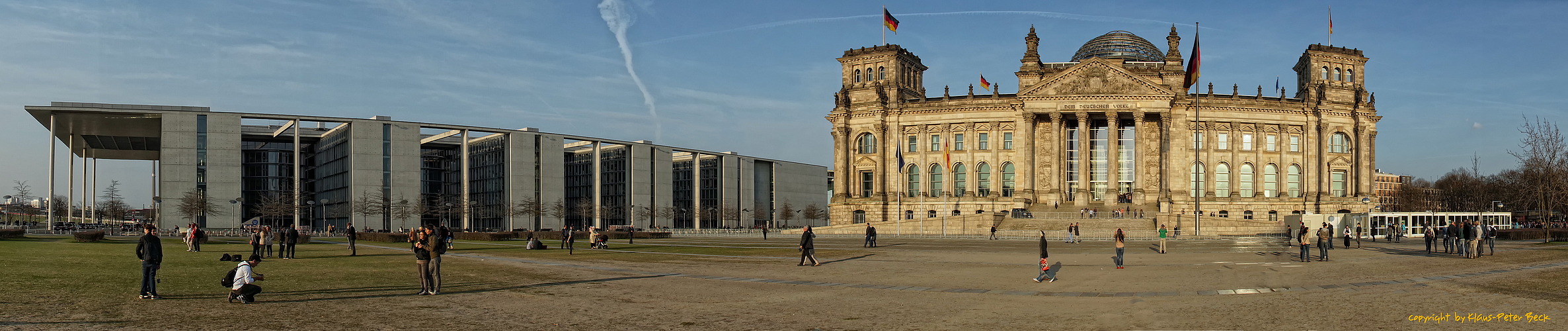 Der Reichstag, in Berlin