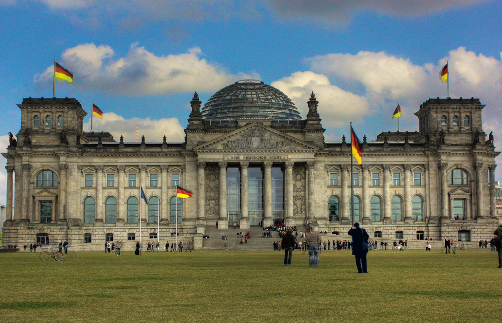 "Der Reichstag in Berlin"