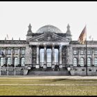 Der Reichstag in Berlin im Märchenschlaf...