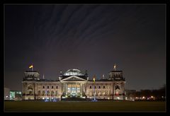 Der Reichstag morgens um sechs