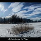 Der Reintalersee vor dem Frühlingserwachen