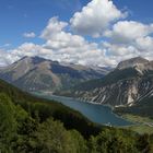 Der Reschensee aus einer Gondel heraus