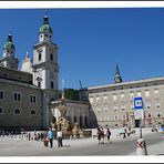 Der Residenzplatz...