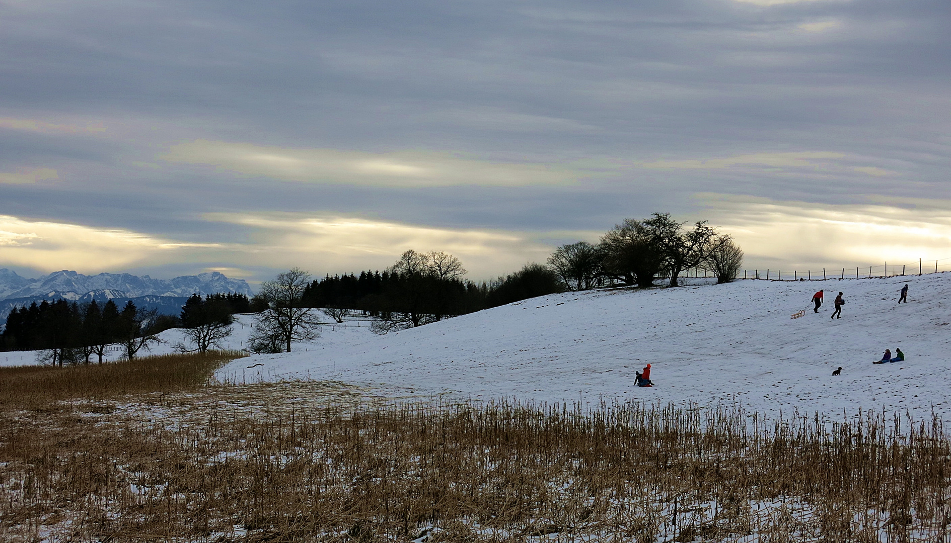 der restliche schnee