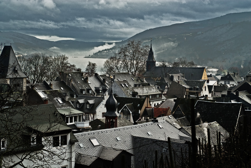 Der Rhein bei Bacharach