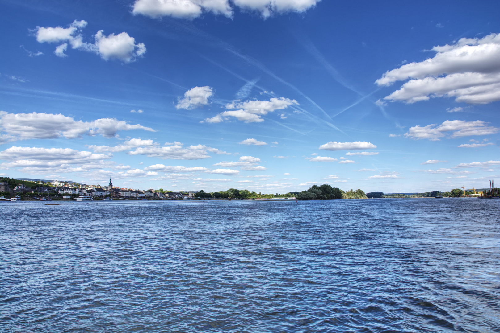 Der Rhein bei Bingen