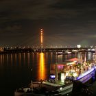 der Rhein bei Nacht