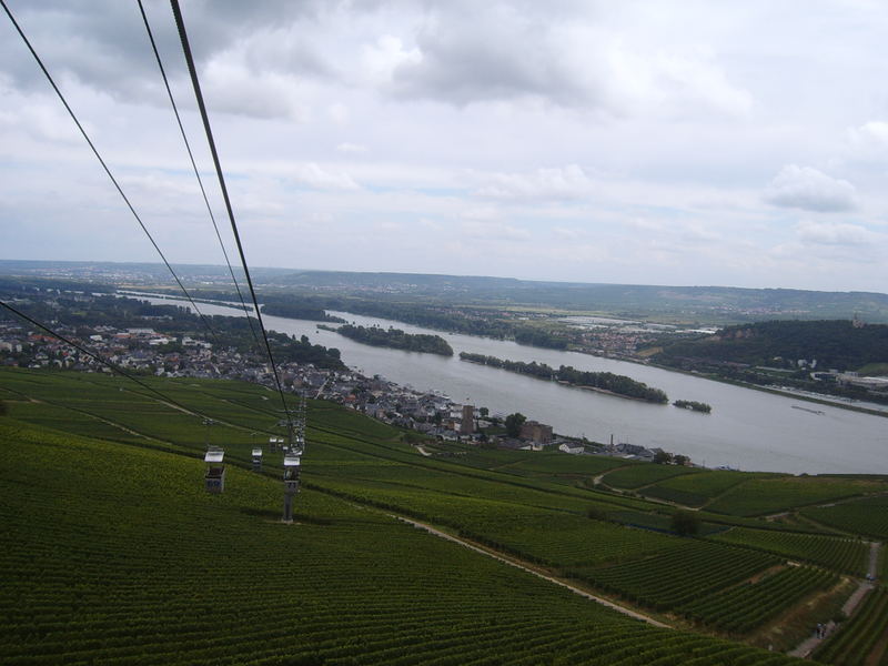 Der Rhein bei Rüdesheim