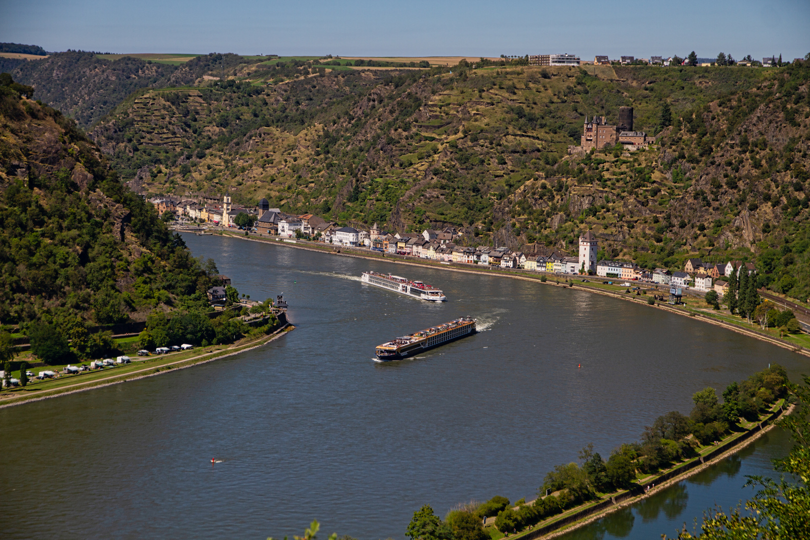 Der Rhein bei St. Goarshausen