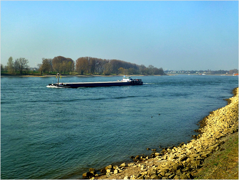 Der Rhein - Düsseldorf-Kaiserswerth