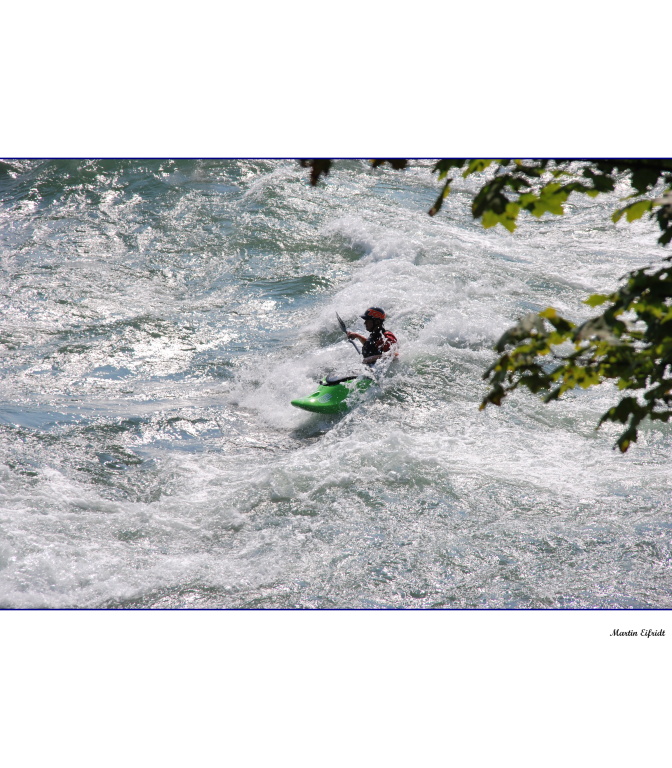 Der Rhein ein Paradis für Wassersportler