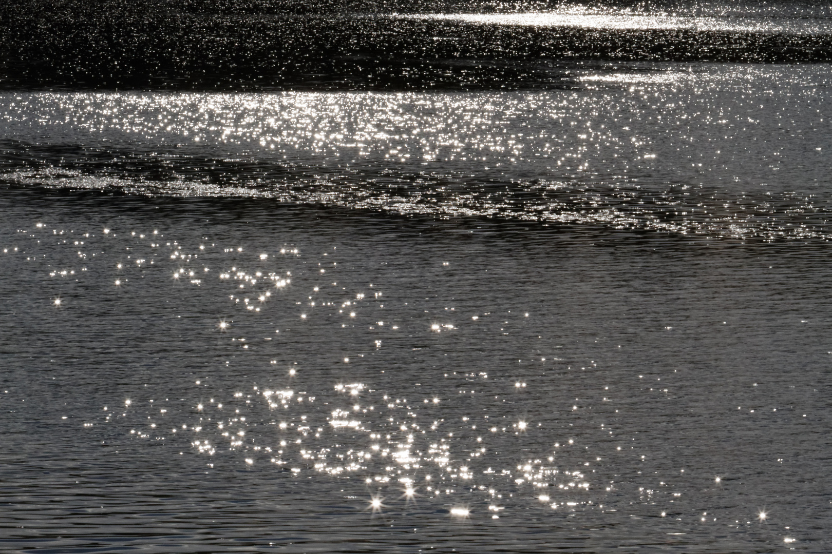 Der Rhein - glitzernd und geheimnisvoll 