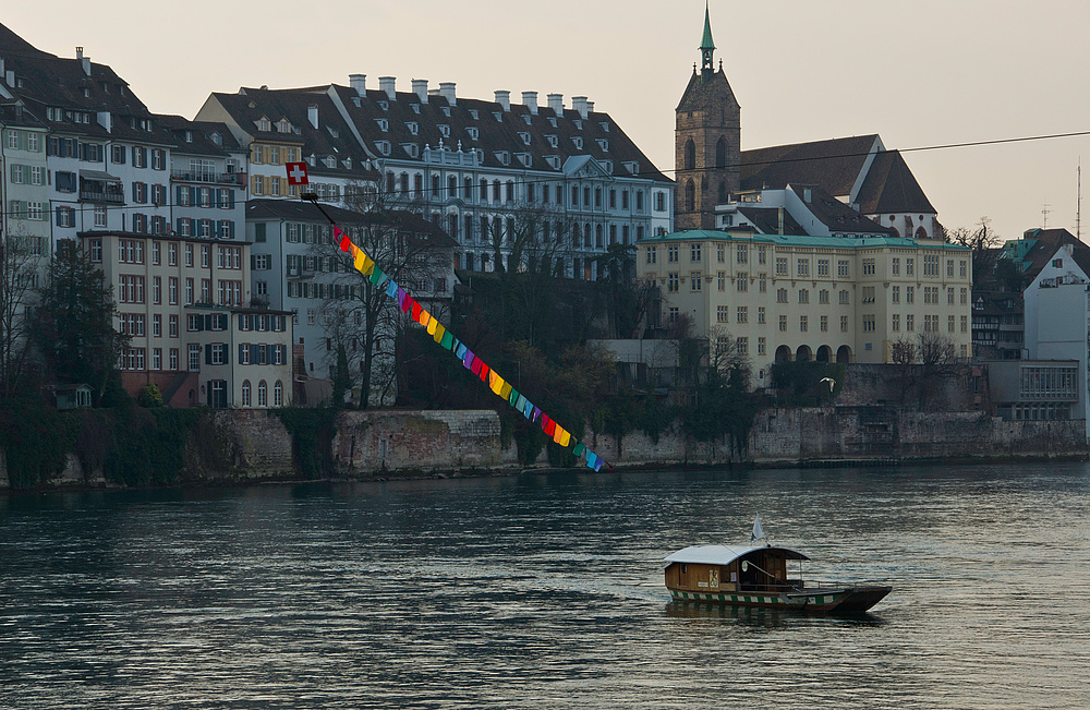 Der Rhein im Frühlingslicht