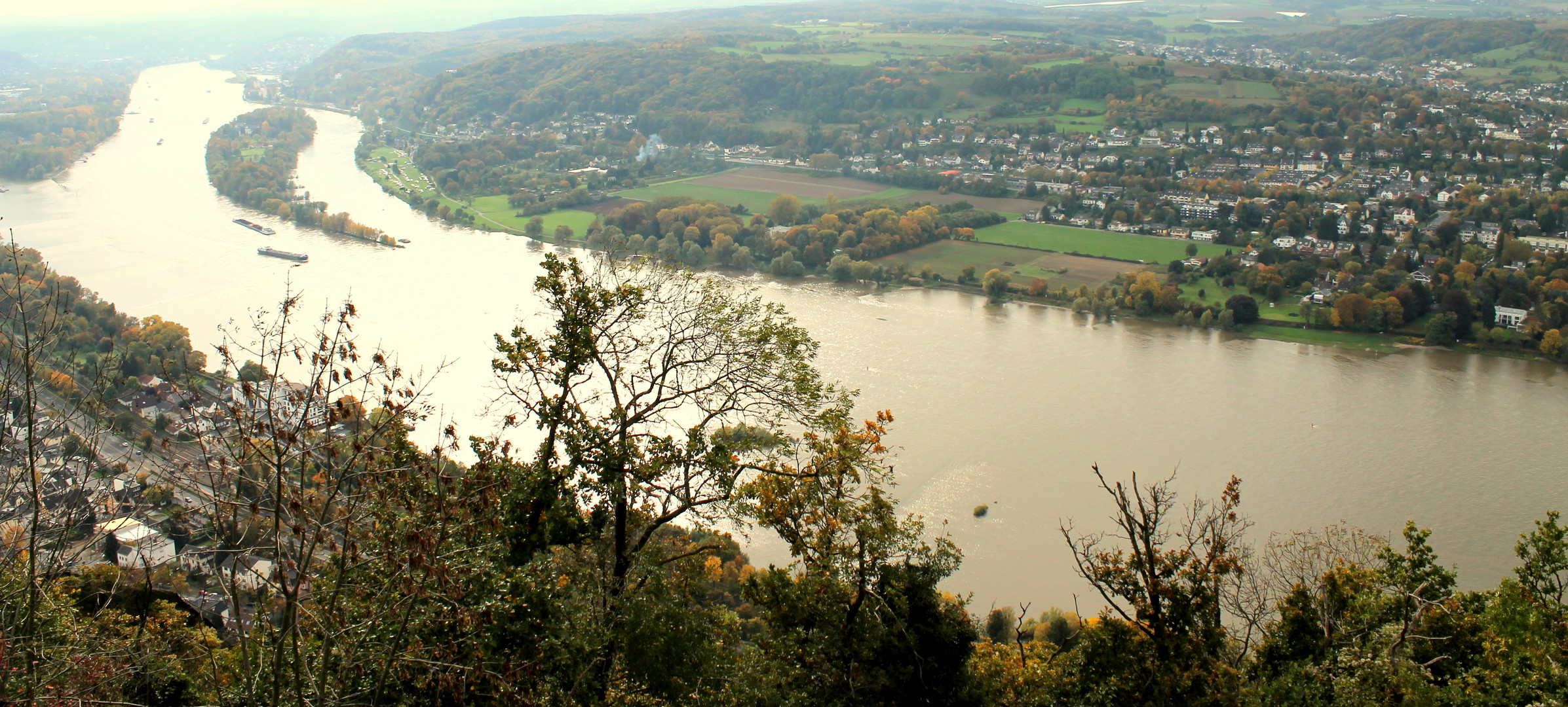 Der Rhein im Herbst