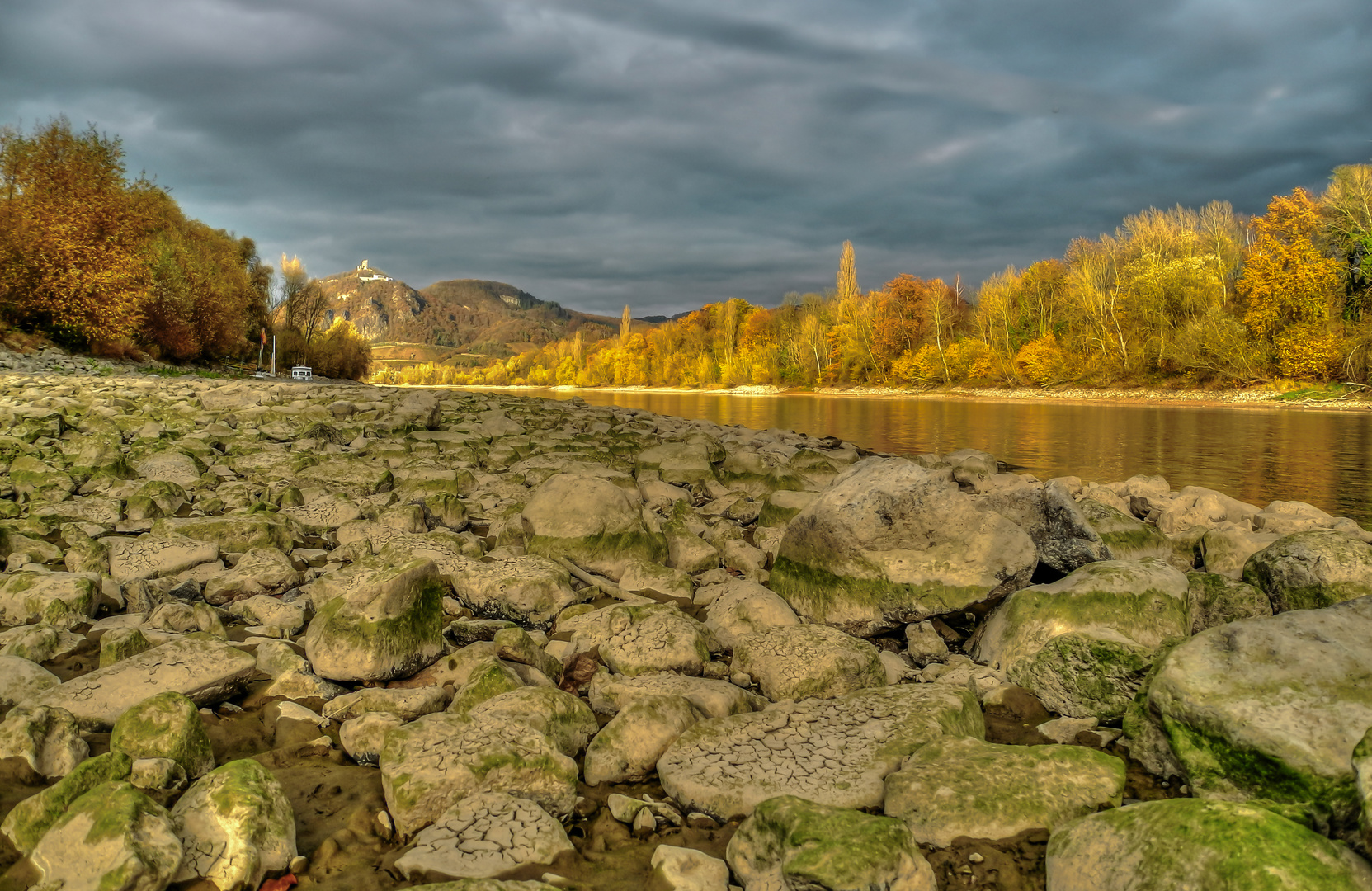 "Der Rhein im Herbst 2"