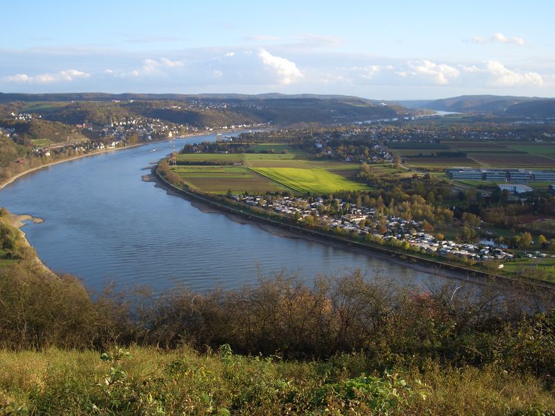 Der Rhein im Herbst