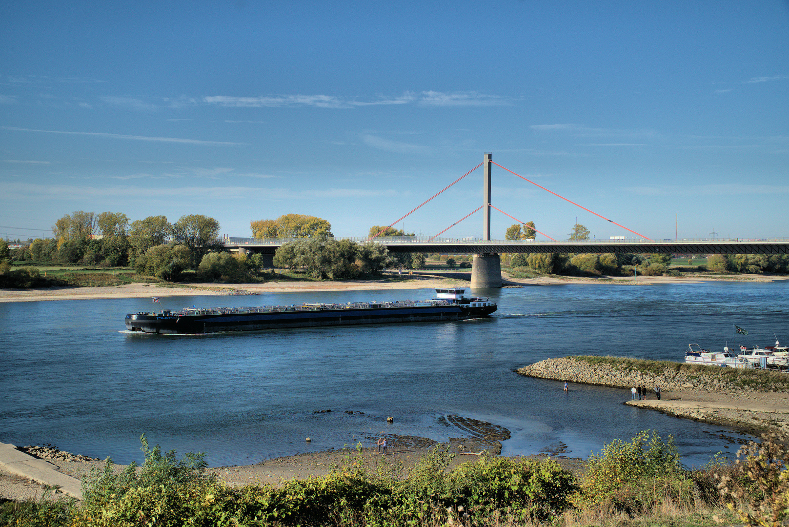 Der Rhein im Oktober