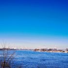 Der Rhein in Blau