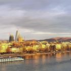 Der Rhein in der Abendsonne