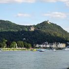 Der Rhein, Königswinter und der Drachenfels