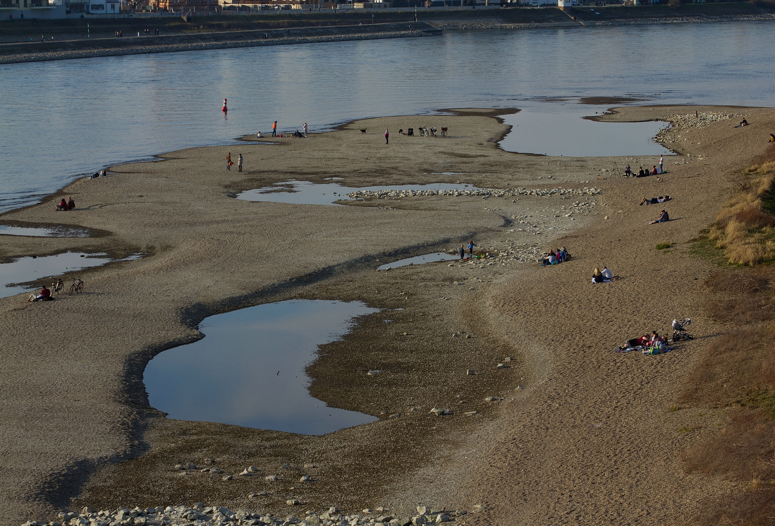 Der Rhein läuft trocken