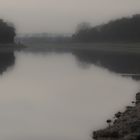 Der Rhein-Main-Donau Kanal im Morgendunst