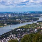 Der Rhein schlängelt sich Richtung Köln