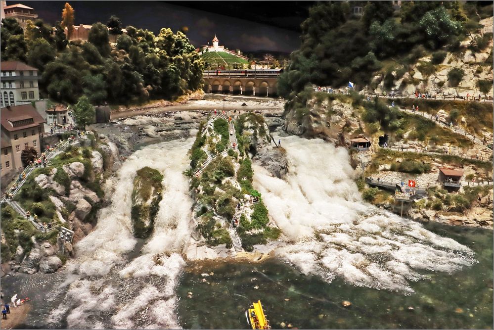 der Rheinfall als Modell