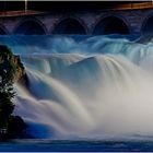 Der Rheinfall am Abend