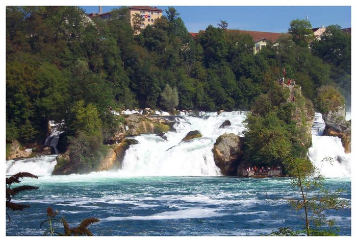 Der Rheinfall bei Schaffhausen