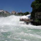 Der Rheinfall hatte genug Wasser …