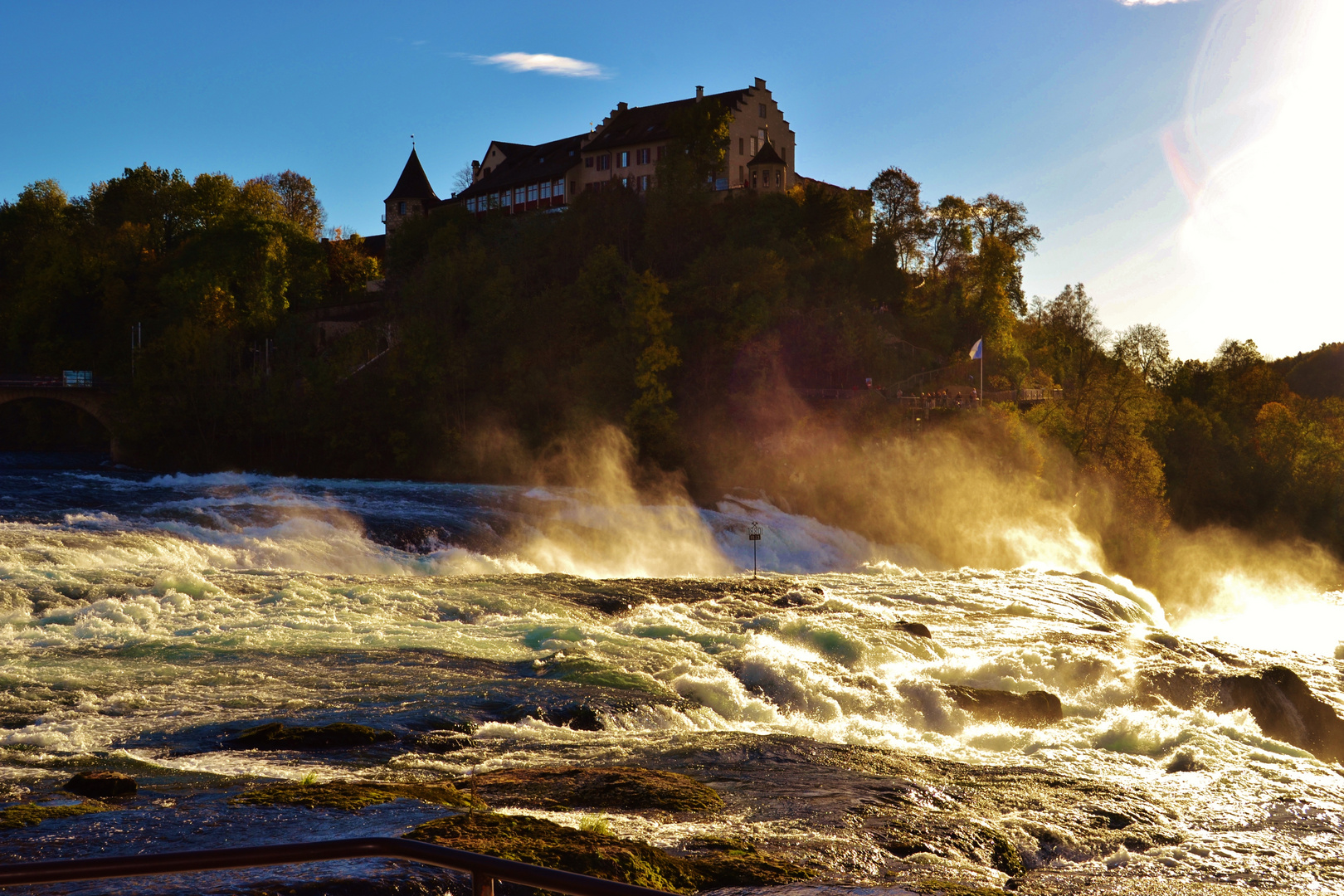 Der Rheinfall in Schaffhausen