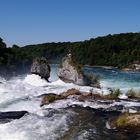 Der Rheinfall in Schaffhausen...