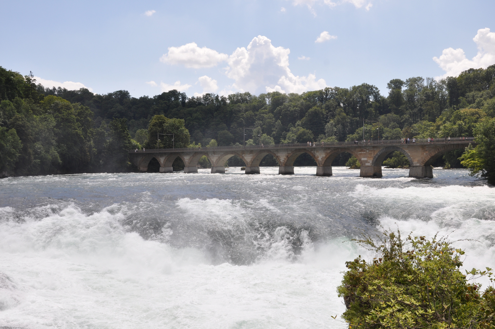 Der Rheinfall in Schaffhausen