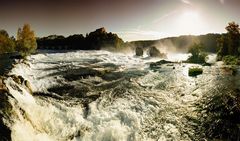 ... der Rheinfall von der Nordseite ...