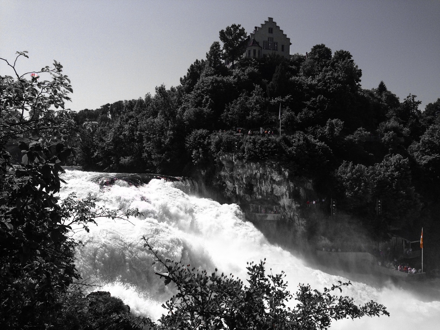 Der Rheinfall von Schaffhausen