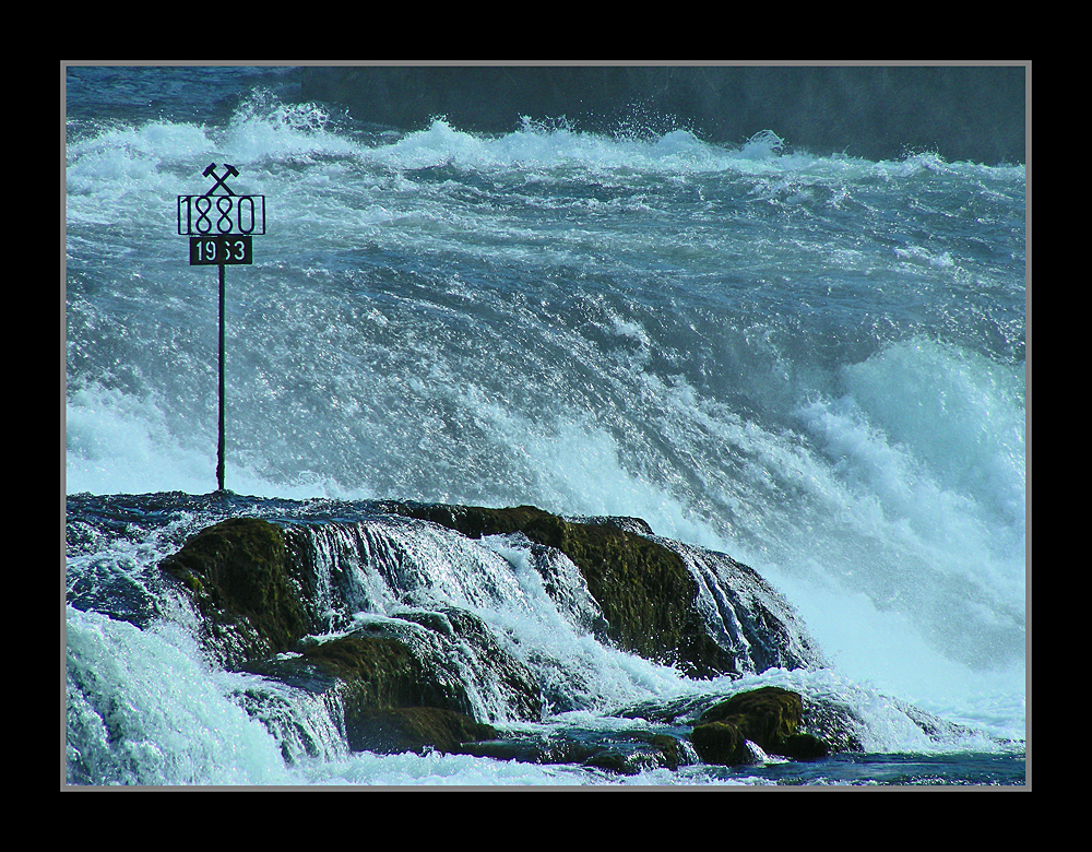 Der Rheinfall von Schaffhausen