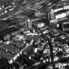 Der Riebeckplatz in Halle/S von oben