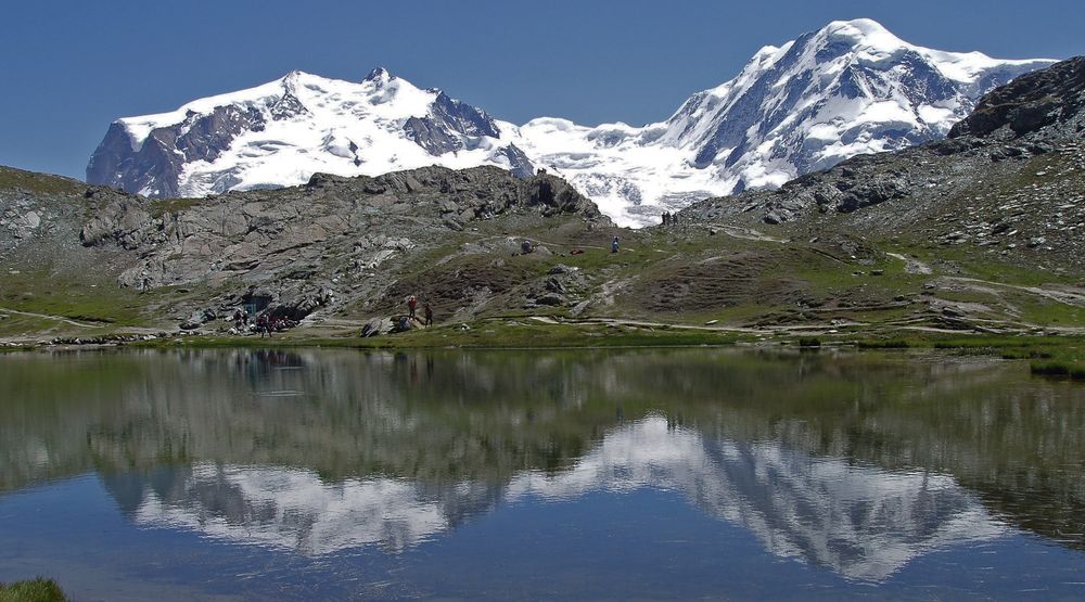 Der Riffelsee im Wallis war schon vor über 12 Jahren ein tolles Motiv...