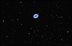 Der Ringnebel in der Leier (M57)
