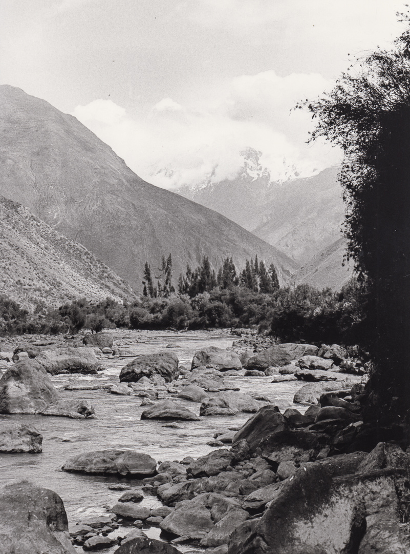 Der Rio Urubamba bei Ollantaytambo