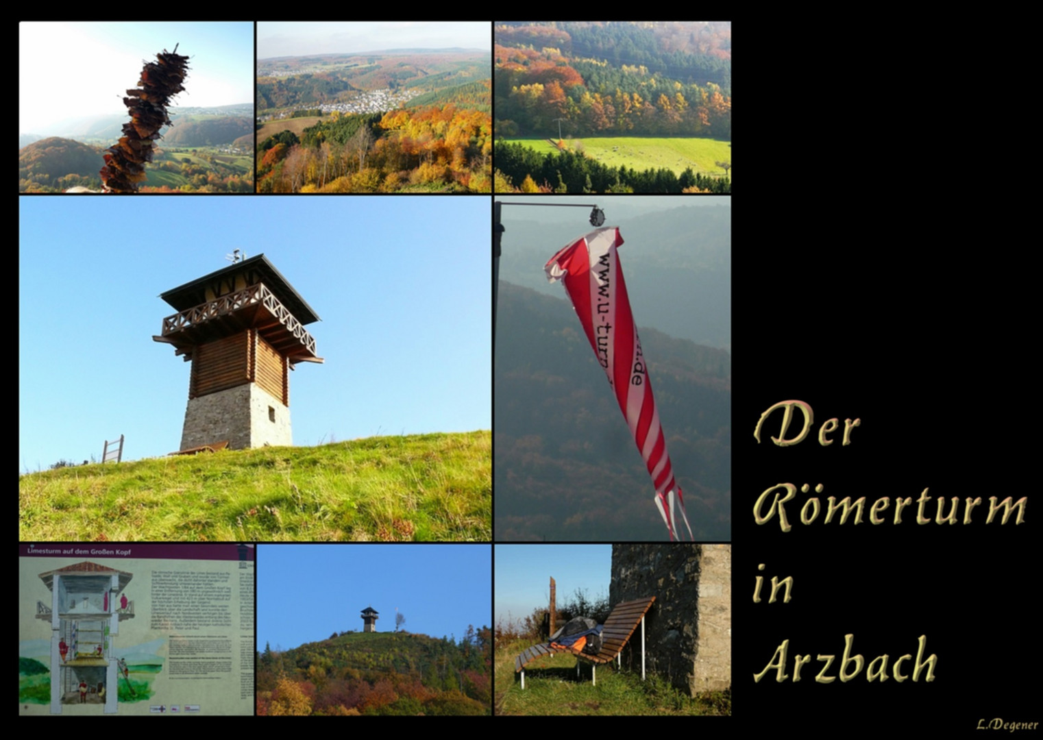 Der Römerturm in Arzbach